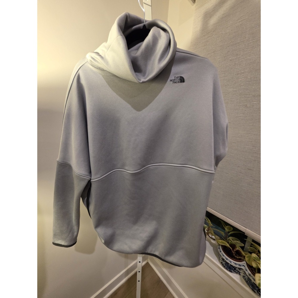 The North Face Ladies Canyon Flats Stretch Poncho Gray Size M Womens Pullover